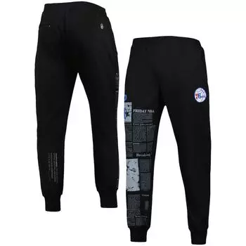 Джоггеры FISLL Philadelphia 76Ers, черный