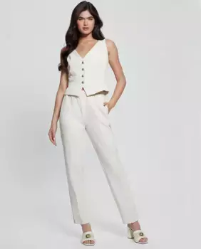 Джоггеры Guess, кремовый