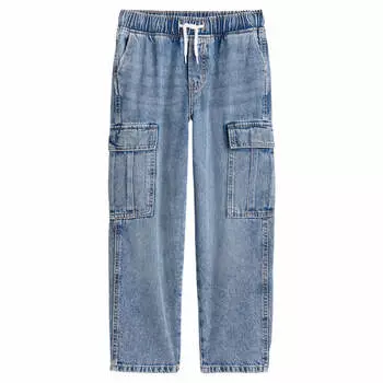 Джоггеры H&amp;M Denim, голубой