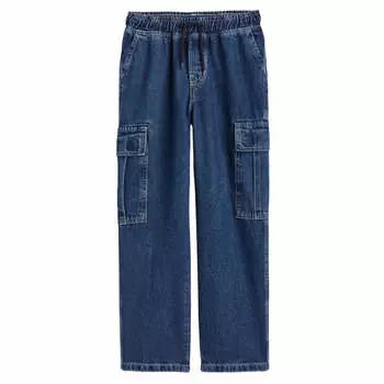 Джоггеры H&amp;M Denim, синий