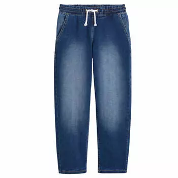 Джоггеры H&amp;M Lined Denim, синий
