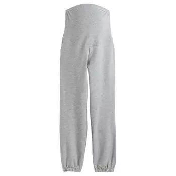 Джоггеры H&M Maternity, светло-серый
