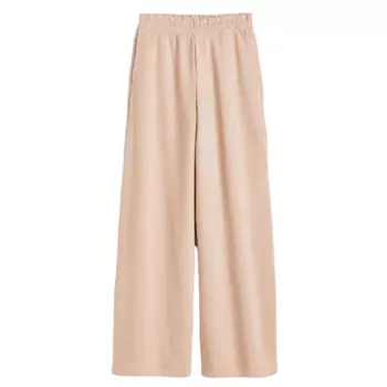 Джоггеры H&amp;M Wide-leg, бежевый