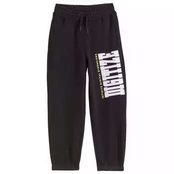 Джоггеры H&amp;M Wide-leg, черный