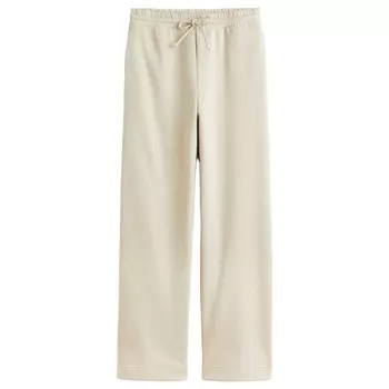 Джоггеры H&amp;M Wide-leg, светло-серый