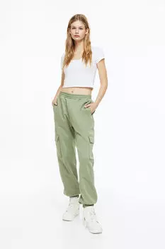Джоггеры H&M, хаки