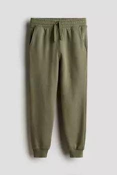 Джоггеры H&M, зеленый