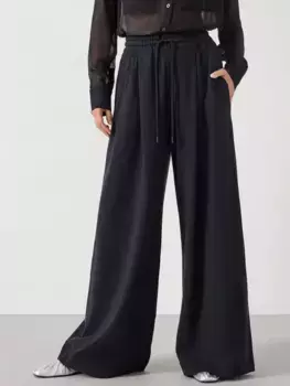 Джоггеры HUSH Taylor Wide Leg, черный