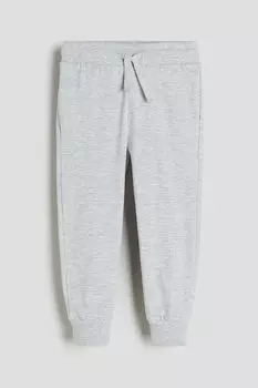 Джоггеры из джерси H&M, серый