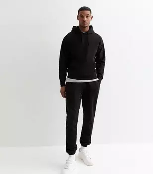 Джоггеры из джерси стандартного кроя New Look, черный