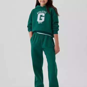 Джоггеры из флиса Gap, зеленый