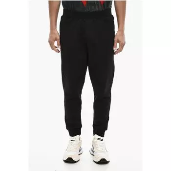 Джоггеры из хлопка с флисом и 2 карманами Dsquared2, Black