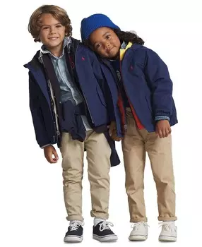 Джоггеры из хлопкового флиса для малышей и маленьких мальчиков Polo Ralph Lauren