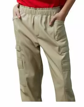 Джоггеры из искусственной кожи Malo в пустыне MELISSA NEPTON, цвет desert