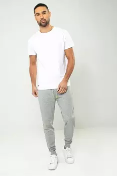 Джоггеры из смесового хлопка Threadbare, серый