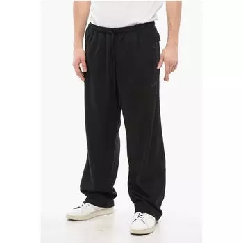 Джоггеры из смесовой шерсти с деталями тон в тон Adidas, Black
