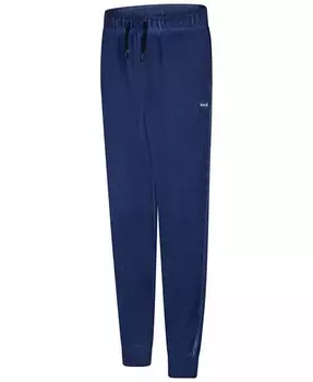 Джоггеры из стираного флиса для больших мальчиков Hurley, синий