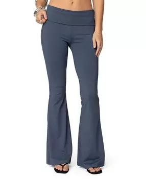 Джоггеры Jayna с отворотом Edikted, синий