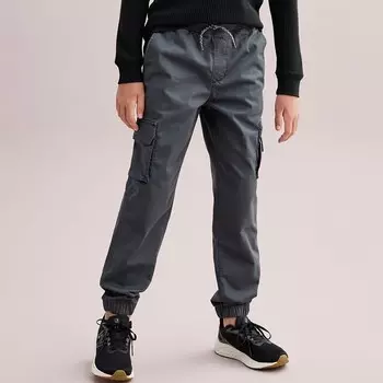 Джоггеры-карго без застежки Sonoma Goods For Life для мальчиков 8–20 лет, цвет Charcoal