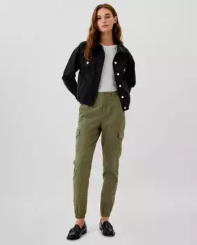 Джоггеры карго Gap, зеленый