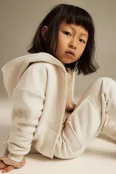 Джоггеры-карго H&M, белый