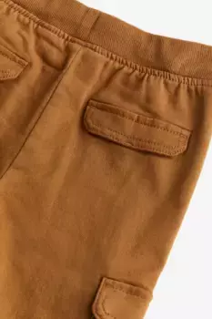 Джоггеры-карго H&M, бежевый
