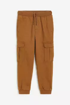 Джоггеры-карго H&M, бежевый