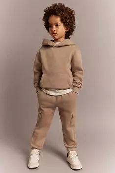 Джоггеры-карго H&M, бежевый