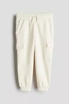 Джоггеры карго H&M, бежевый