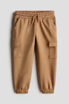 Джоггеры-Карго H&M, бежевый