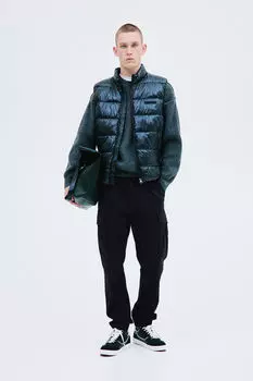 Джоггеры-карго H&M, черный