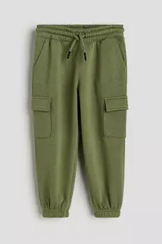 Джоггеры-карго H&M, хаки