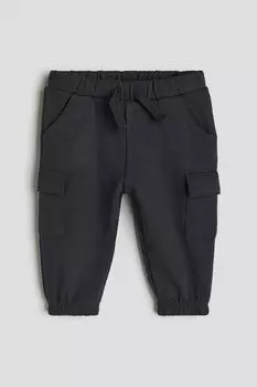 Джоггеры-карго H&M, серый
