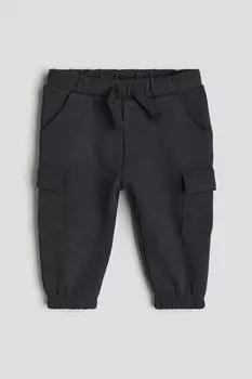 Джоггеры-Карго H&M, серый