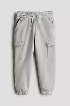 Джоггеры-Карго H&M, серый
