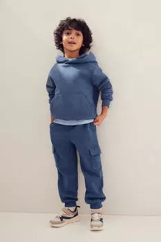 Джоггеры-карго H&M, синий