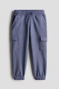 Джоггеры-Карго H&M, синий
