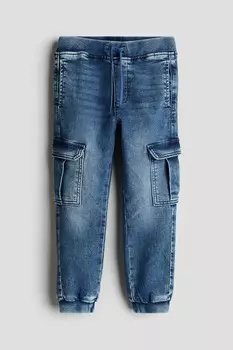 Джоггеры-Карго H&M, синий