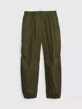 Джоггеры-Карго из хлопка с кулиской Gap, цвет army green