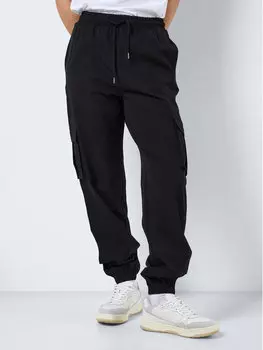 Джоггеры карго Noisy May, черный