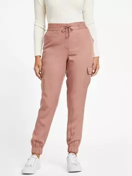 Джоггеры-карго Nyla Guess Factory, цвет Roasted Chestnut