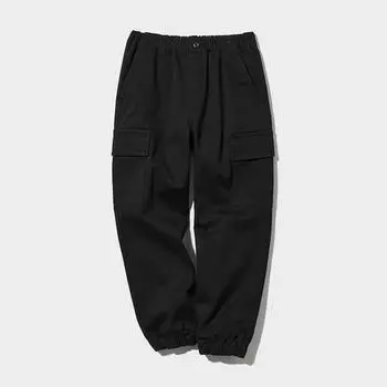 Джоггеры-карго Uniqlo Kids Ultra Stretch, черный