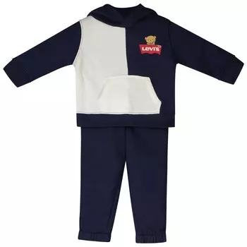 Джоггеры Levi's Sploced Color Block Baby, синий