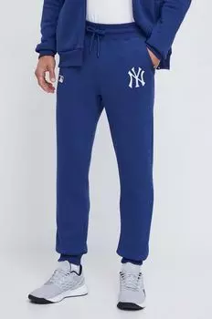 Джоггеры MLB New York Yankees 47brand, темно-синий