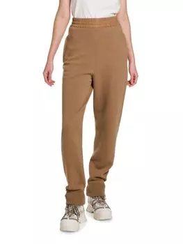 Джоггеры Moncler из смесового кашемира, camel