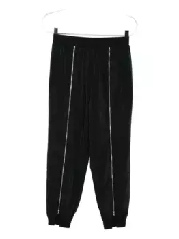 Джоггеры на молнии Tibi, черный