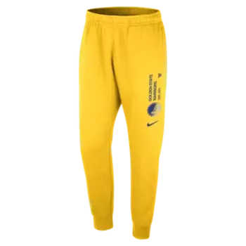 Джоггеры Nike Golden State Warriors Club Courtside, цвет Amarillo