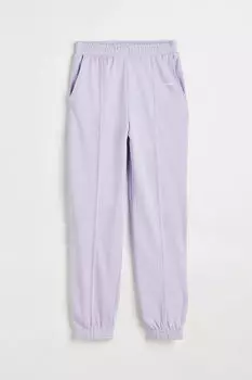Джоггеры оверсайз H&M, фиолетовый