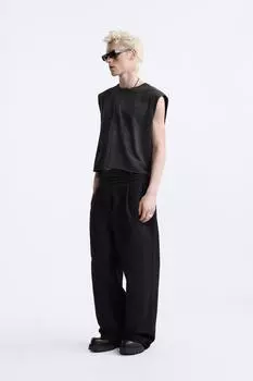 Джоггеры оверсайз ZARA, черный