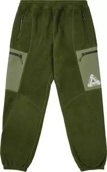 Джоггеры Palace Therma Fleece Jogger 'Olive', зеленый